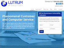 Tablet Screenshot of lutrum.com